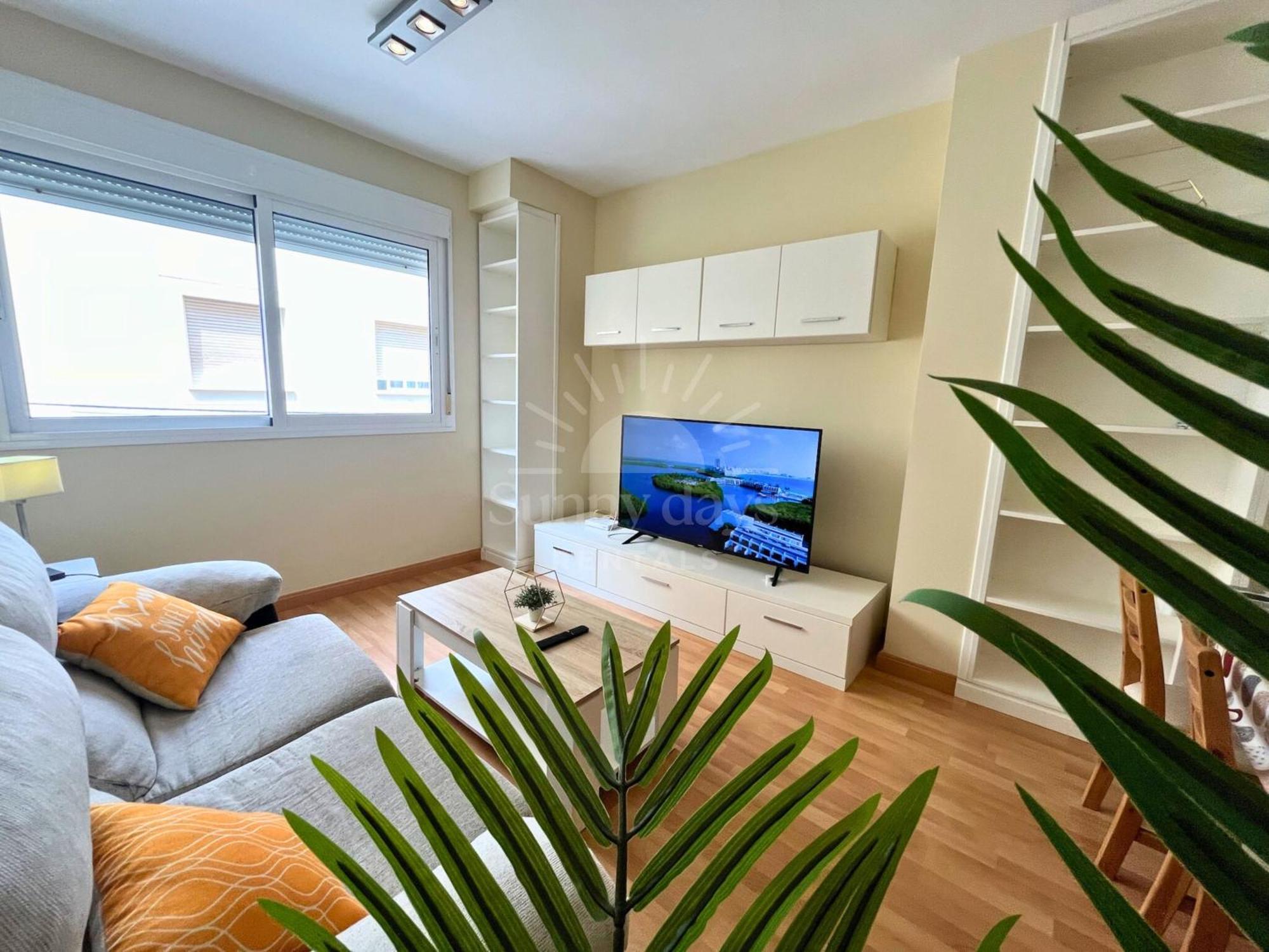 Acogedor Apartamento A 30 Metros De La Playa - Wifi - Smarttv Альмерия Экстерьер фото